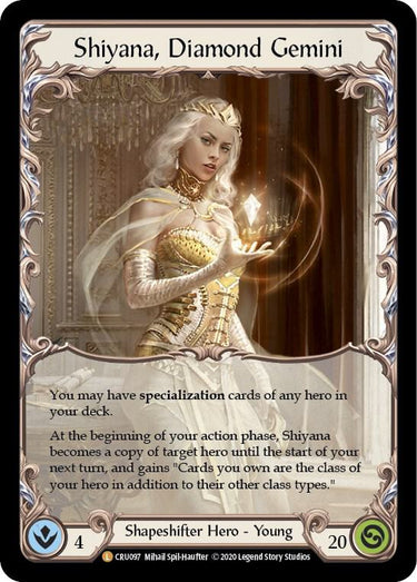Shiyana, Diamond Gemini (1st Ed) - Cold Foil